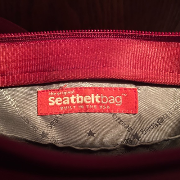 The Original Seatbelt Bag in Red. GUC. - Picture 8 of 8